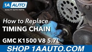 Timing Chain Replacement VW Golf TSI 14 [upl. by Wiedmann]