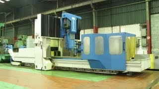 CNC GANTRY MILLING MACHINE CORREA FP 3040 1999 wwwlebautcom [upl. by Hajile]