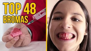 TOP 48 BROMAS MÁS GRACIOSAS PARA AMIGOS  Guerra de Bromas Mayden y Natalia [upl. by Nylevol]