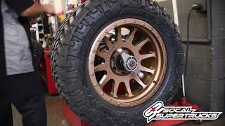 SoCal SuperTrucks Installs the New 605 quotNVquot Bronze Method Race Wheels on a Chevy Silverado 1500 [upl. by Mariann]