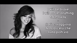 Christina Perri  A Thousand Years Testo e Traduzione Lyrics [upl. by Nefen843]