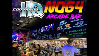 NQ64 Arcade Bar Edinburgh visit [upl. by Irwinn]