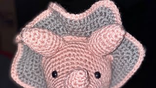 Triceratops Amigurumi [upl. by Skell]