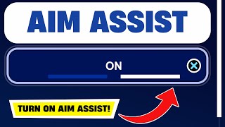 TURN ON AIM ASSIST 2024  Turn On Aim Assist Fortnite  Aim assist settings fortnite [upl. by Anelaj]