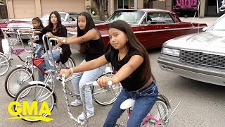 Meet the moms and daughters of this allfemale lowrider community [upl. by Ennasirk350]