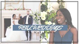 REAL WEDDINGS The Markhams  quotLuther Vandross Here amp Nowquot [upl. by Francie250]