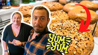 Cheaper To Make At HOME  Homemade Bagel Recipe  Anyone Can Make These [upl. by Ratep]