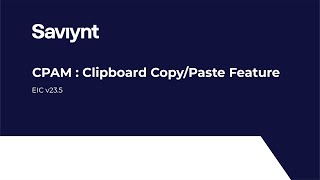 235  CPAM  Clipboard CopyPaste Feature [upl. by Alberta]