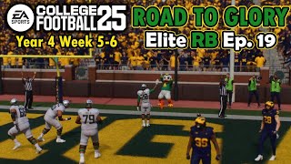 Ducks Upset at The Big House  College Football 25 RB Road to Glory Ep19 [upl. by Yeung]