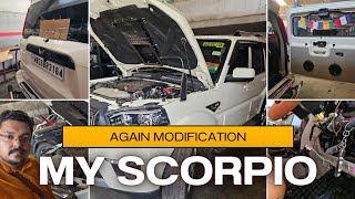 Scorpio Modification Wiper installation full Modification videoDaily vlog [upl. by Lorilee238]