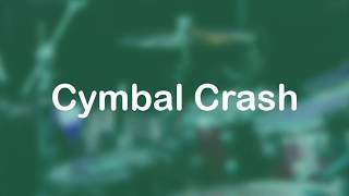 Cymbal Crash  Sound Effect [upl. by Virge930]