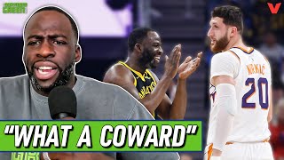 Draymond Green GOES OFF on Jusuf Nurkic for antics in WarriorsSuns game  Draymond Green Show [upl. by Elocon]