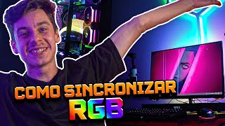 Como Sincronizar TODO RGB do seu Pc Setup Como configurar o Signal RGB [upl. by Siouxie]