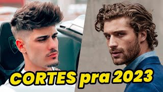 CORTES DE CABELO MASCULINO para 2023 as 5 principais Tendências para esse ano [upl. by Arline]