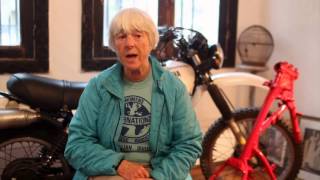 Linda Bick 50 años sobre una moto [upl. by Norry]