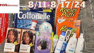 CVS Haul 2 Moneymaker Week Week Of 81181724 [upl. by Wailoo]