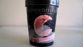 Ice cream review  Connoisseur 1L Summer strawberry ice cream [upl. by Kolb247]