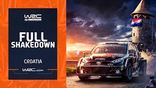 FULL SHAKEDOWN  WRC Croatia Rally 2024 [upl. by Dafodil]