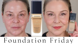 NEW Clé de Peau Beauté Radiant Fluid Foundation Matte Honest Review amp Swatches  New at Sephora [upl. by Natanoy]