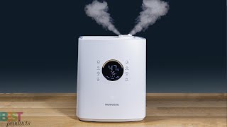 Homvana Hybrid Ultrasonic Humidifier Unboxing amp Review [upl. by Ttevy]