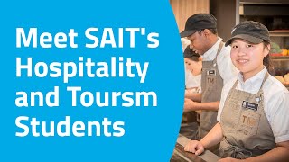 Meet SAITs Hospitality and Tourism students [upl. by Dranyl]