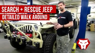 Search and Rescue Jeep Detailed Walk Around [upl. by Asaph]