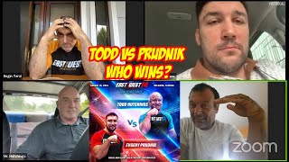 Toddzilla Prudnik and Devon analyze the Todd Hutchings vs Evgeny Prudnik supermatch [upl. by Victor]