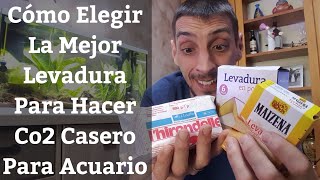 🔵 Como Elegir La Mejor Levadura Para El Co2 Casero De Nuestro Acuario Acuarios MB [upl. by Tnecnev]