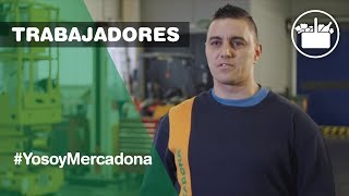 Diego trabajador de Mercadona en Logística [upl. by Enrobyalc]