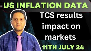 TCS results analysisUS CPI data todayUS inflation data impactNifty analysisBanknifty prediction [upl. by Egerton]