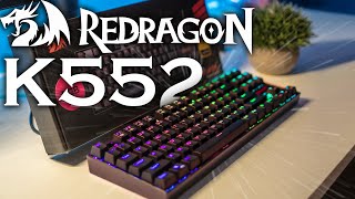 Unboxing and Review  Redragon K552 TKL Mechanical Gaming Keyboard [upl. by Plante]