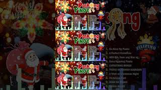 Best Tagalog Christmas Songs Medley 2025 🌟Paskong Pinoy 2025 Medley with Lyrics 🎄shorts [upl. by Beata]