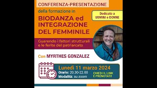 Conferenza Biodanza ed Integrazione del femminile [upl. by Cowden]