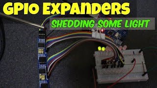 PCF8574 I2C GPIO Expander Tutorial [upl. by Volpe]