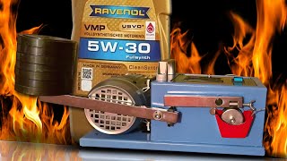 Ravenol VMP 5W30 Test olejów silnikowych 100°C Piotr Tester [upl. by Burkley983]