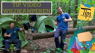 TIPVIDEO WILDKAMPEREN van TOMOUTDOOR [upl. by Aitnis203]