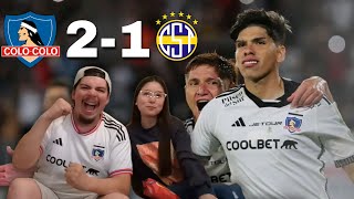 ColoColo vs Sportivo Trinidense  Reacción a la clasificación a fase de grupo de Libertadores [upl. by Akenihs]