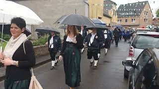 Schützenfest Bergheim Glesch Umzug vom 04052024 [upl. by Nosyerg]