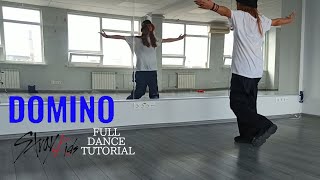 FULL TUTORIAL STRAY KIDS스트레이 키즈  DOMINO slow music  mirror  like Yasia dance tutorial [upl. by Seugirdor242]