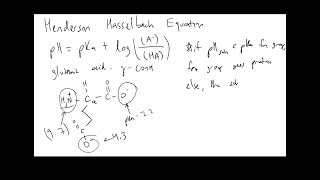 HendersonHasselbalch equation  Application and calculations [upl. by Mountford]