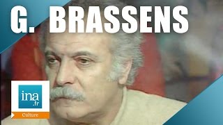 Apostrophes  Lantimilitarisme de Georges Brassens face au Général Bigeard  Archive INA [upl. by Eillom]