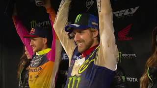 450SX Main Event highlights  Anaheim 1 [upl. by Claudian]