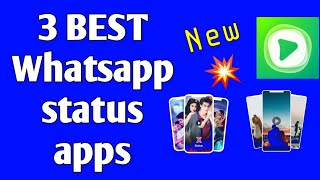 3 best whatsapp status app [upl. by Lemar]