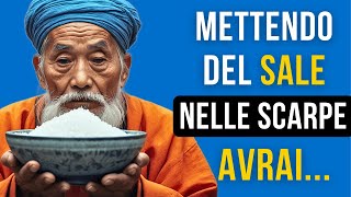 5 COSE INCREDIBILI CHE ACCADONO SE METTI DEL SALE NELLE SCARPE  Storia Buddista e Zen [upl. by Nikos]