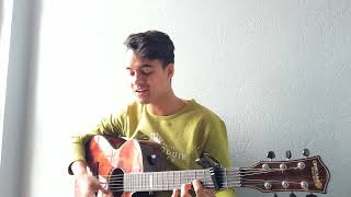 Naganya maya  Sajjan Raj Vaidya Acoustic cover by Anjan Ranabhat [upl. by Boulanger]