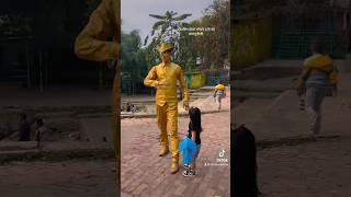 Golden man and Shravya❤️🥰 funny goviral keeploving comedy shortvideos shravyabasnet cute [upl. by Ruon]