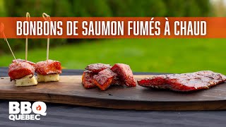 Bonbons de saumon fumés à lérable  La fameuse recette de JP BBQ Master [upl. by Enenaj132]