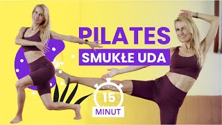 Pilates na smukłe nogi  Wewnętrzne i zewnętrzne uda  ŻelaznyWieczór 18  Ola Żelazo [upl. by Cirdec820]