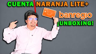 UNBOXING DÉBITO NARANJA LITE DE BANREGIO  ¡Descubre los detalles de esta Curiosa Cuenta [upl. by Anitaf165]