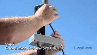 How To Setup An Outdoor WiFi Booster [upl. by Ayek]